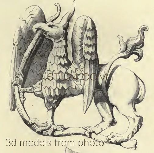 Animals (ANIMAL_0092 -  | 3D model 3DSMAX / OBJ / STL) 3D model for CNC machine